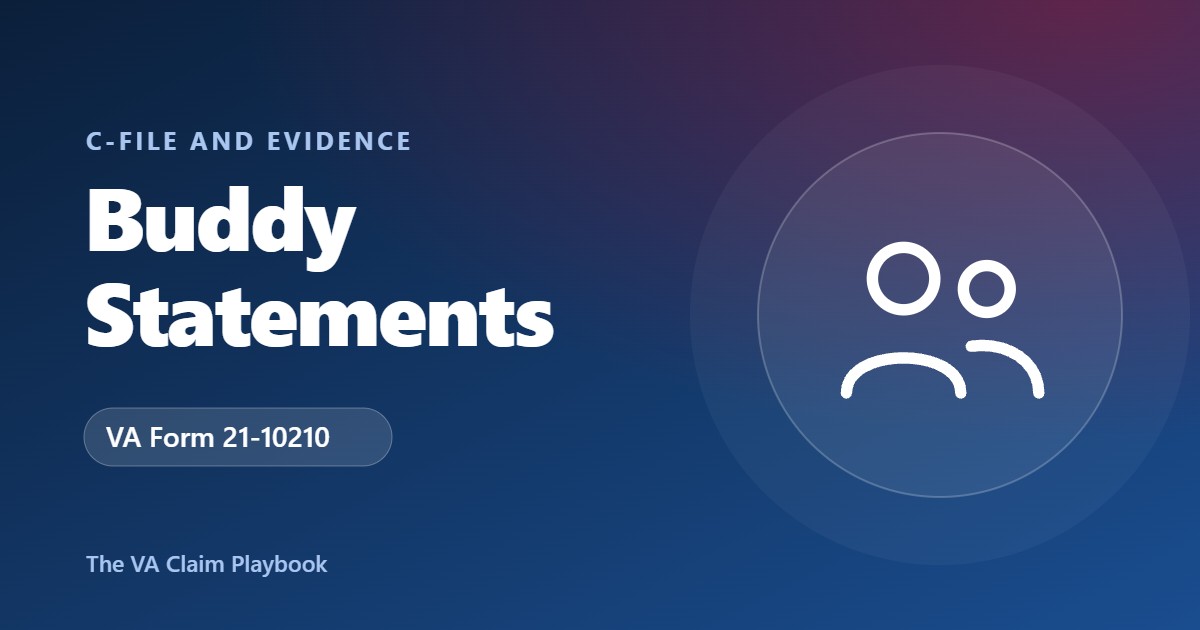 Buddy Statement guide illustration