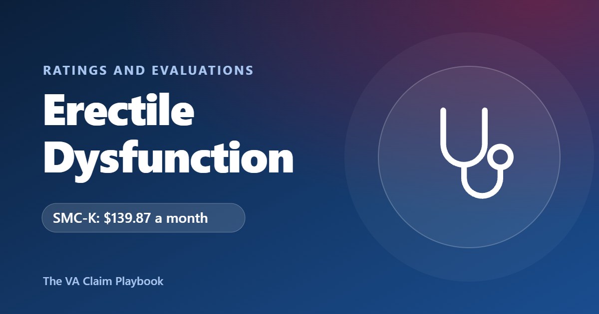 Erectile dysfunction and SMC-K guide illustration