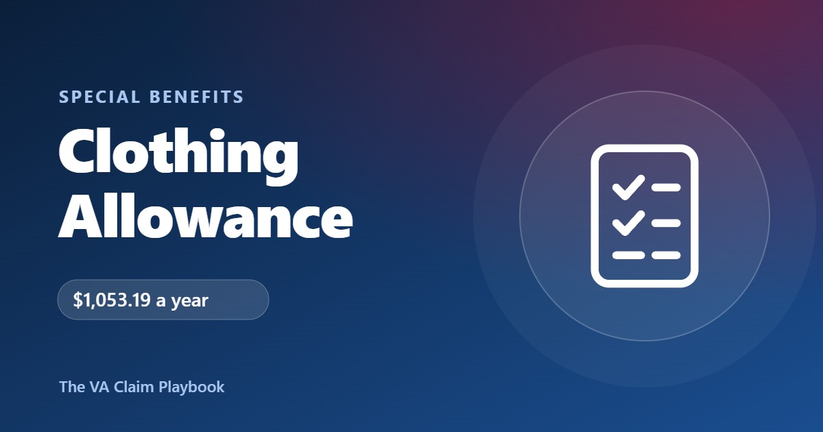 Clothing Allowance guide illustration