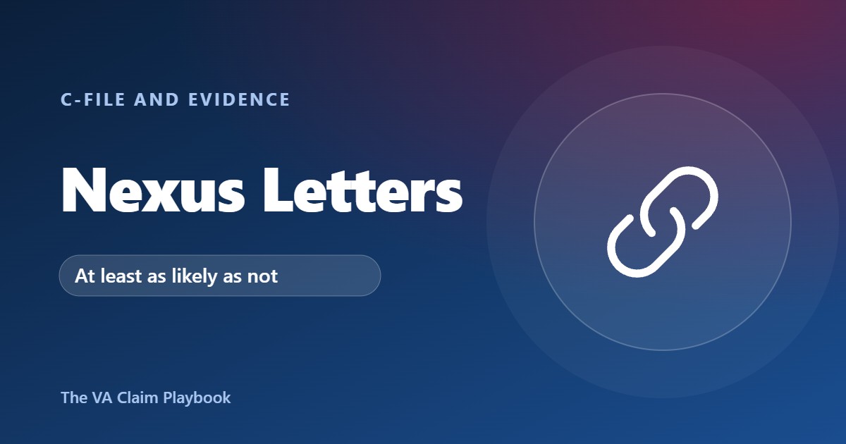 Nexus Letter guide illustration