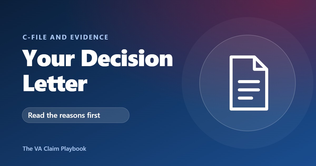 Rating Decision guide illustration